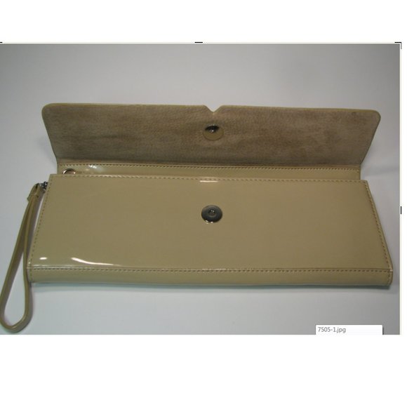 Alfani Handbags - Vintage Alfani Patent Leather Evening Clutch